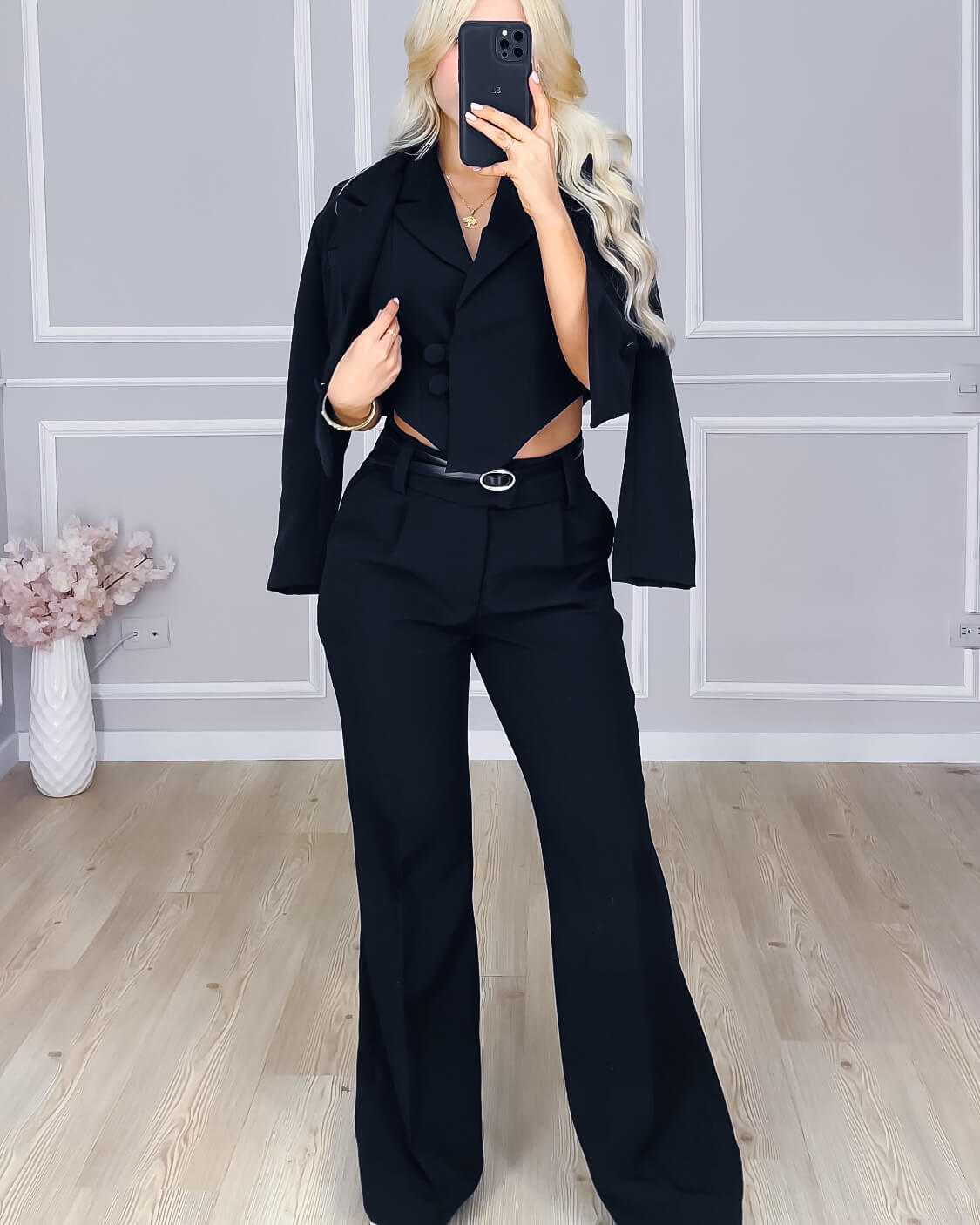 SET CHALECO Y PANTALON + BLAZER - MYSELF