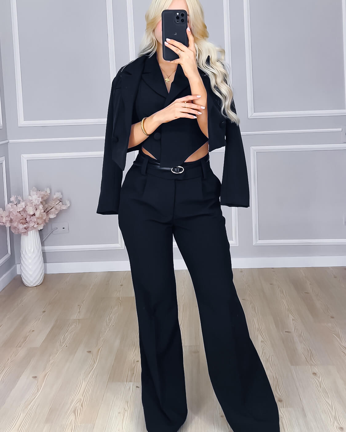 SET CHALECO Y PANTALON + BLAZER - MYSELF