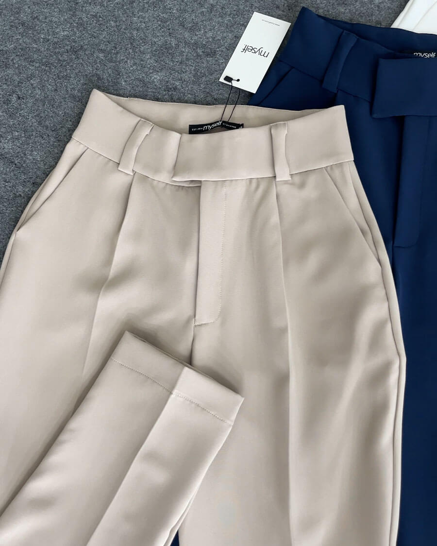 PANTALON TIPO SASTRE BOTA RECTA - MYSELF