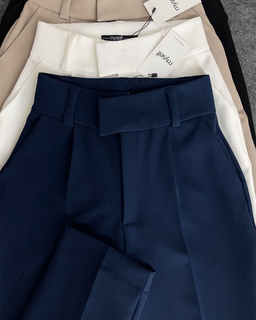 PANTALON TIPO SASTRE BOTA RECTA - MYSELF